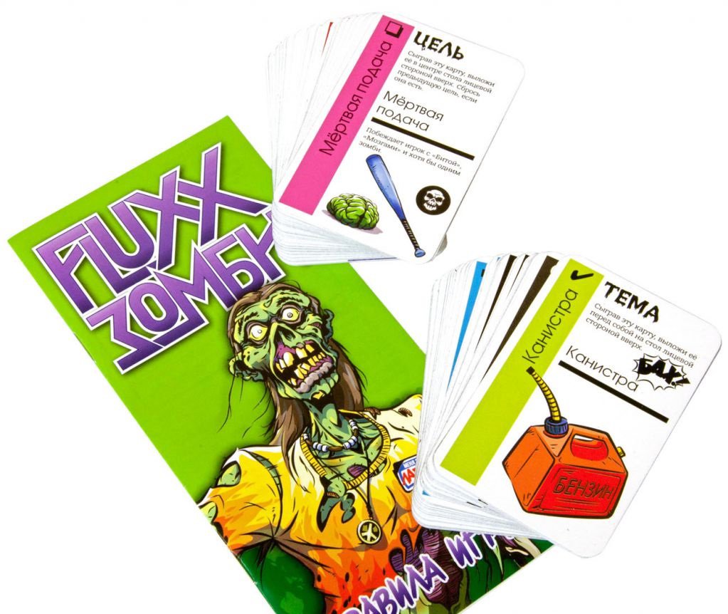 Настольная игра Fluxx Зомби