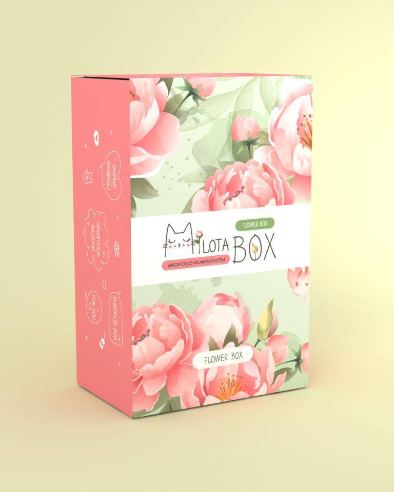 Подарочный бокс MilotaBox mini Flower Box
