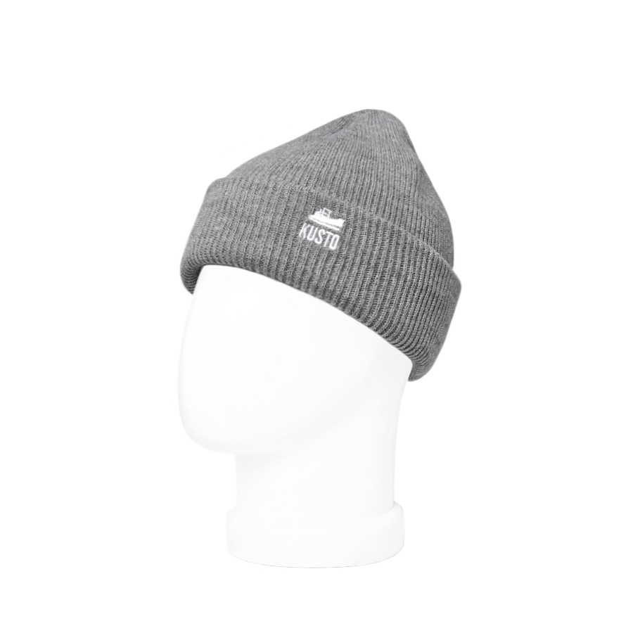 Шапка Kusto One (Dark Grey) Вышивка