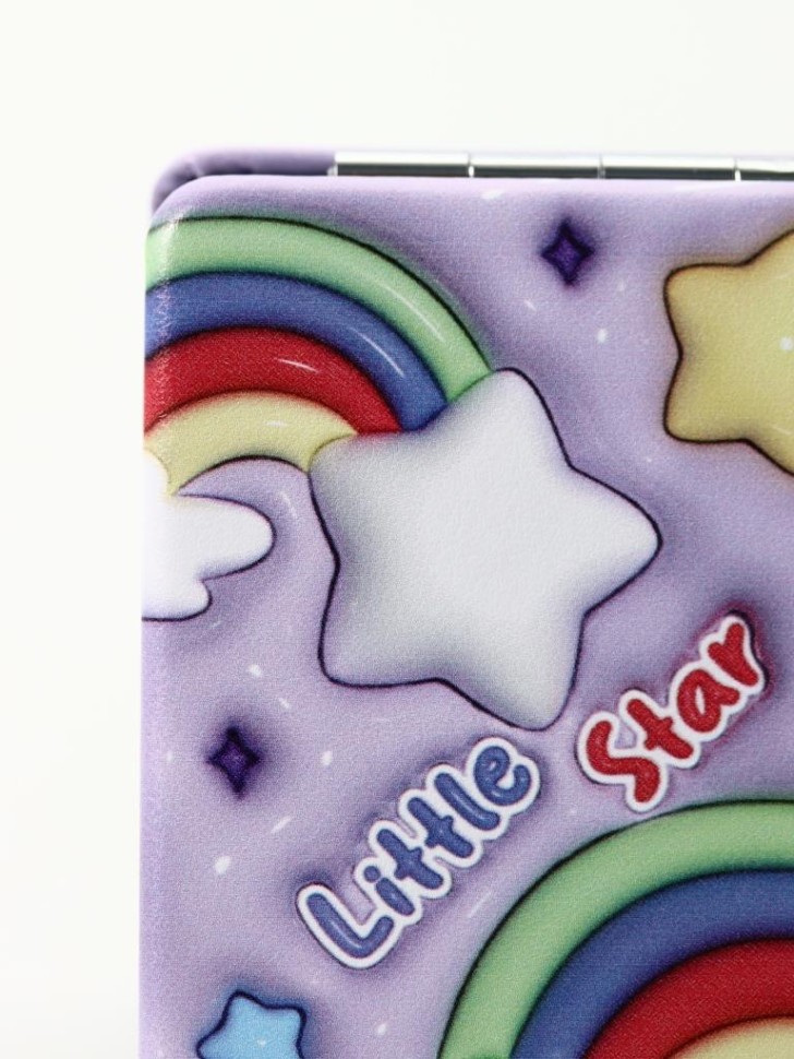 Зеркало Cartoon rainbow (purple)