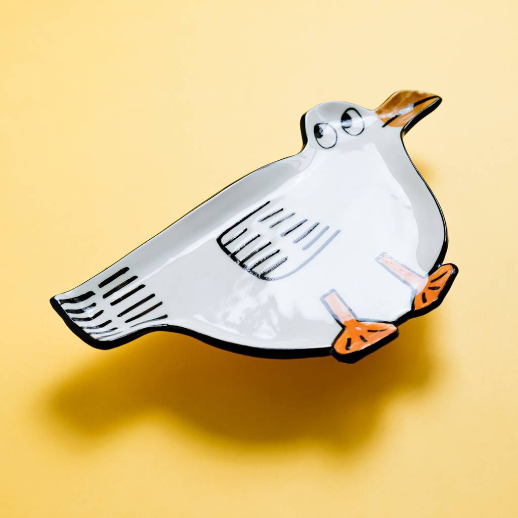 Тарелка Любопытная чайка