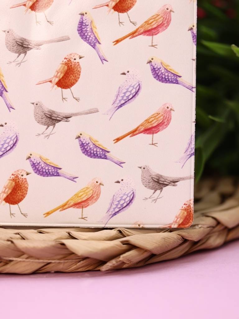 Обложка для паспорта Bird Pattern