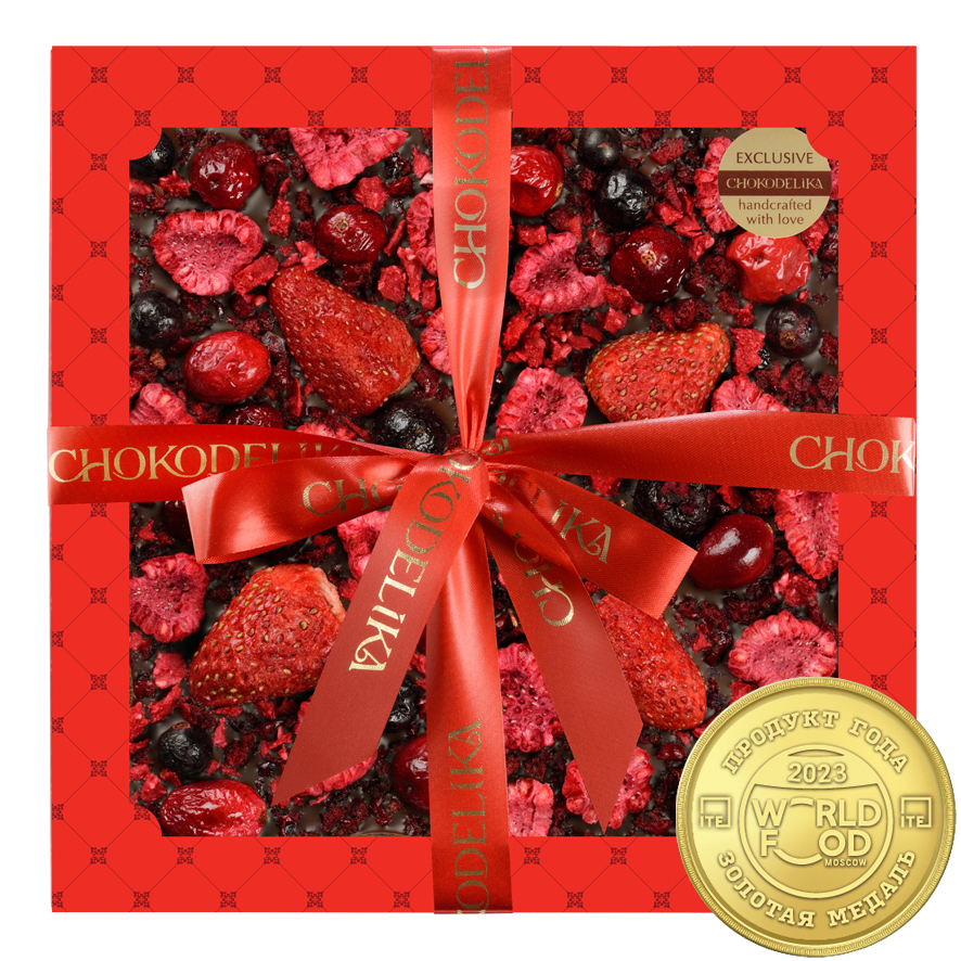 Шоколад темный с украшением Бэррифэст, 150 г