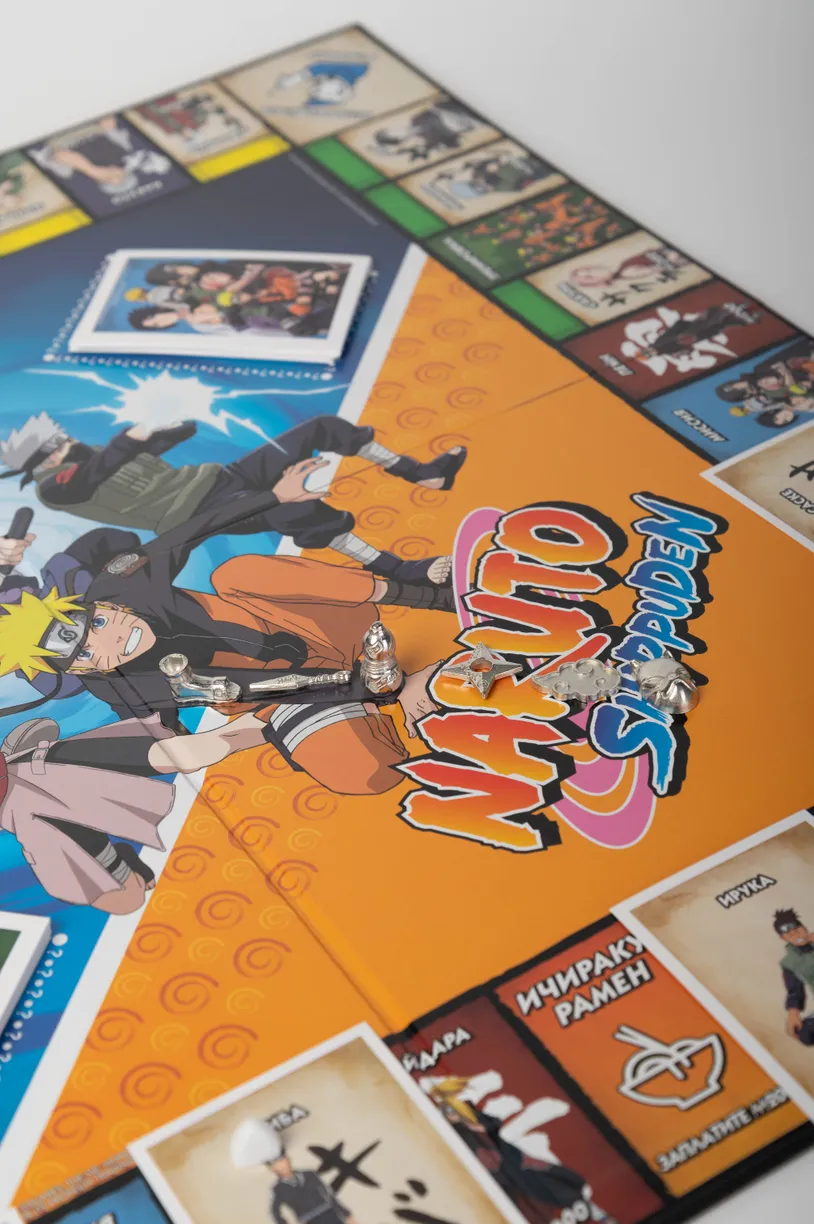 Настольная игра Монополия Наруто