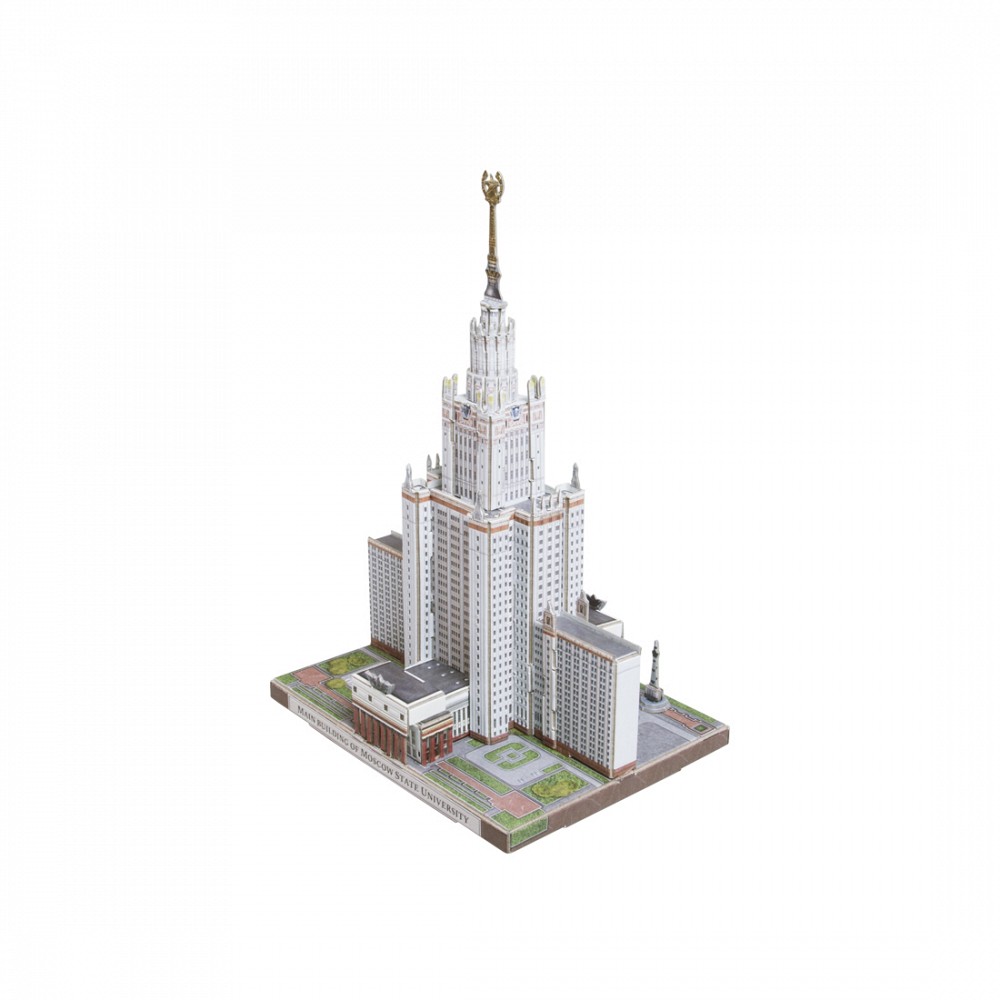 Бумажный конструктор Главное здание МГУ