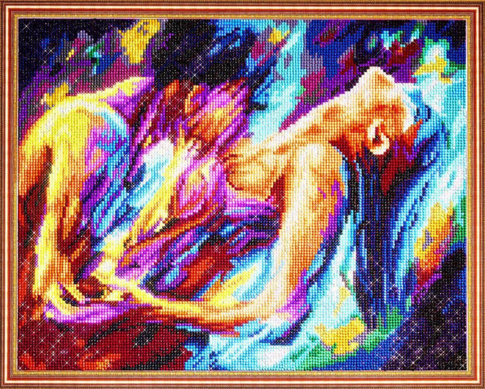 Алмазная мозаика Страсть 40х50 см