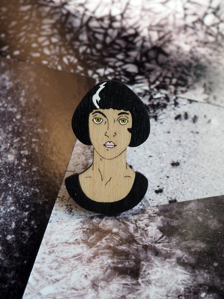 Брошь Марина Цветаева (Т)