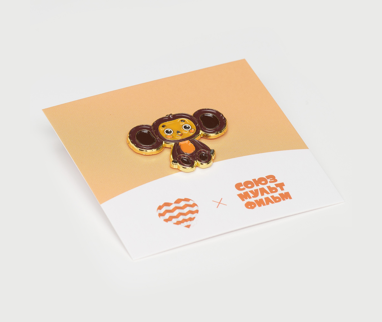 Значок PinPinPin СМФ Чебурашка