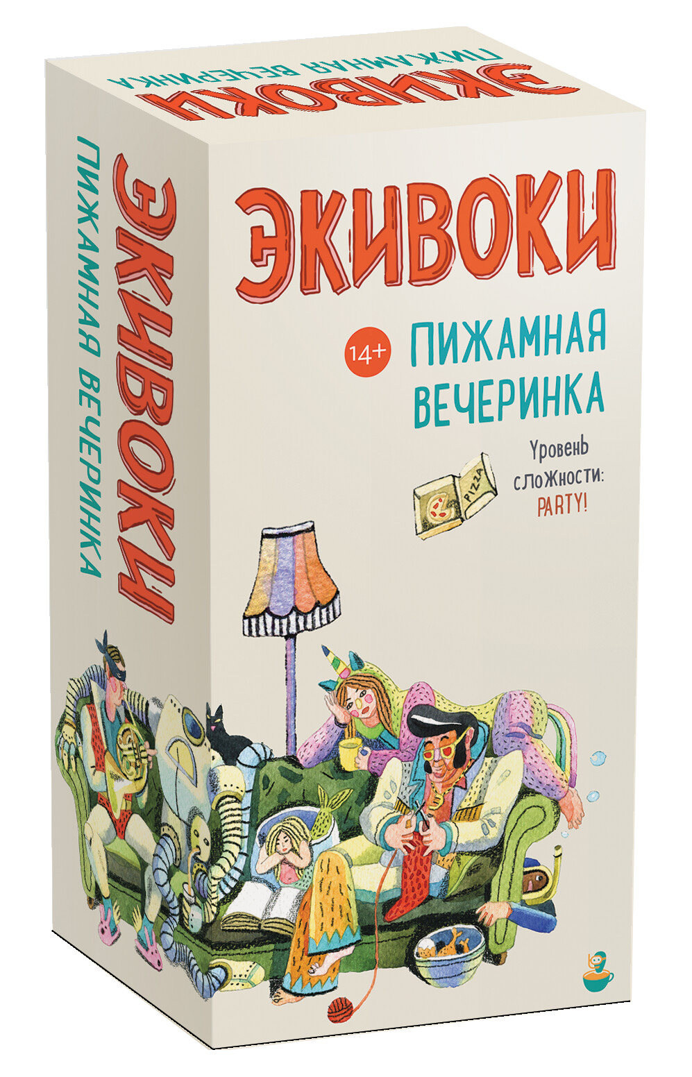 Настольная игра Экивоки. Пижамная вечеринка