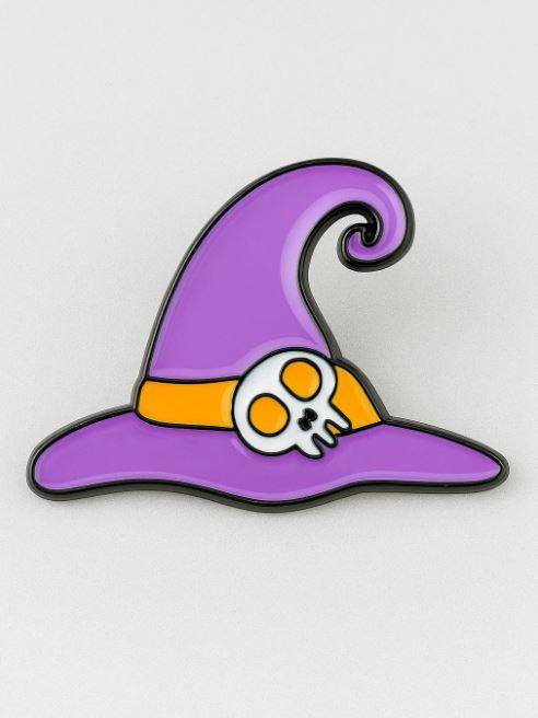 Значок металлический iLikeGift The Witchs Hat