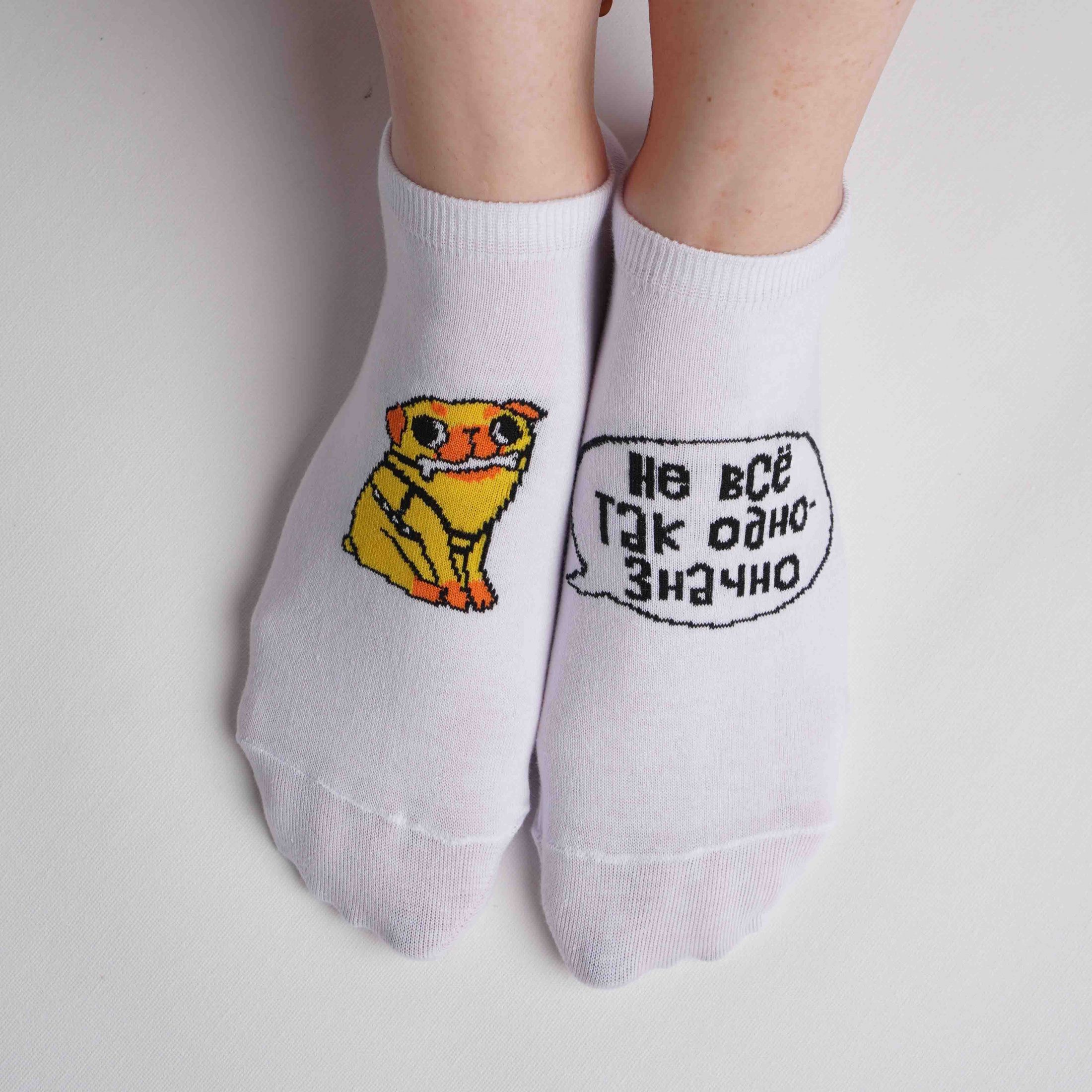 Носки Не всё так однозначно (38-41) короткие