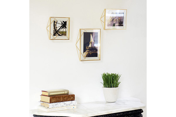 Фоторамка Prisma 10х10 золотистая