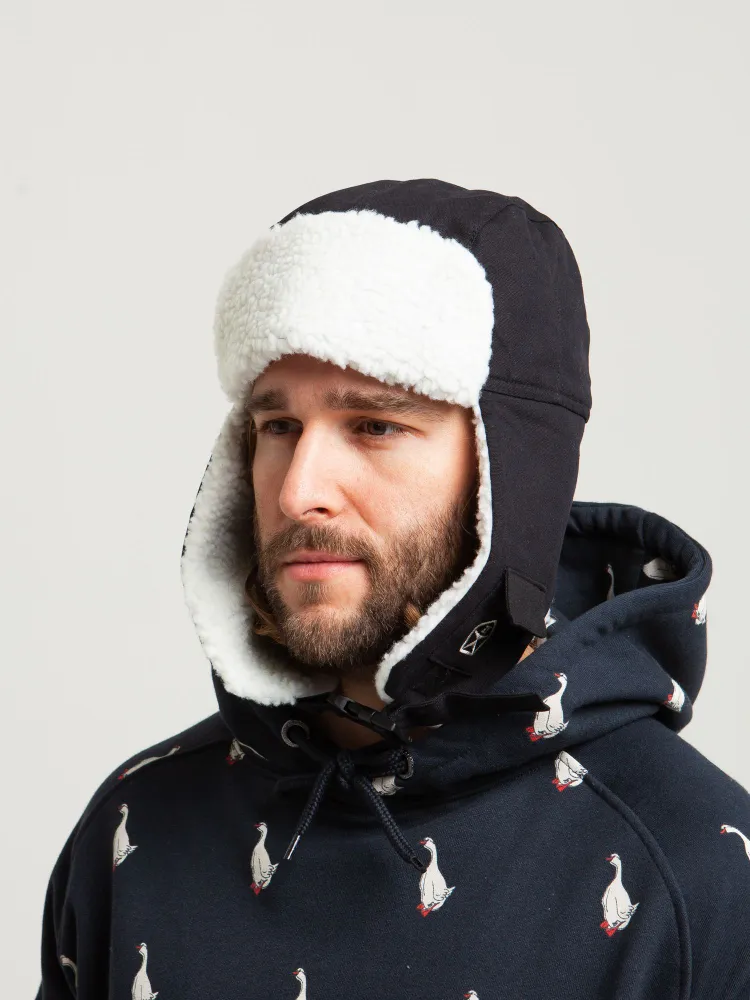 Шапка Запорожец Ushanka Beanie (Black-S/M)