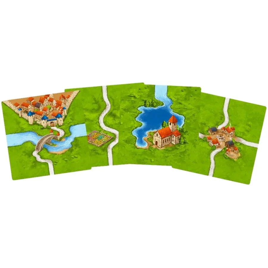 Настольная игра Каркассон. Средневековье