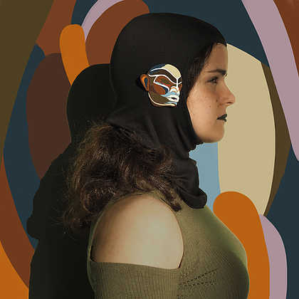 Брошь большая Зуноква. Эмили Карр