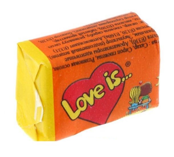 Жевательная резинка Love Is ассорти