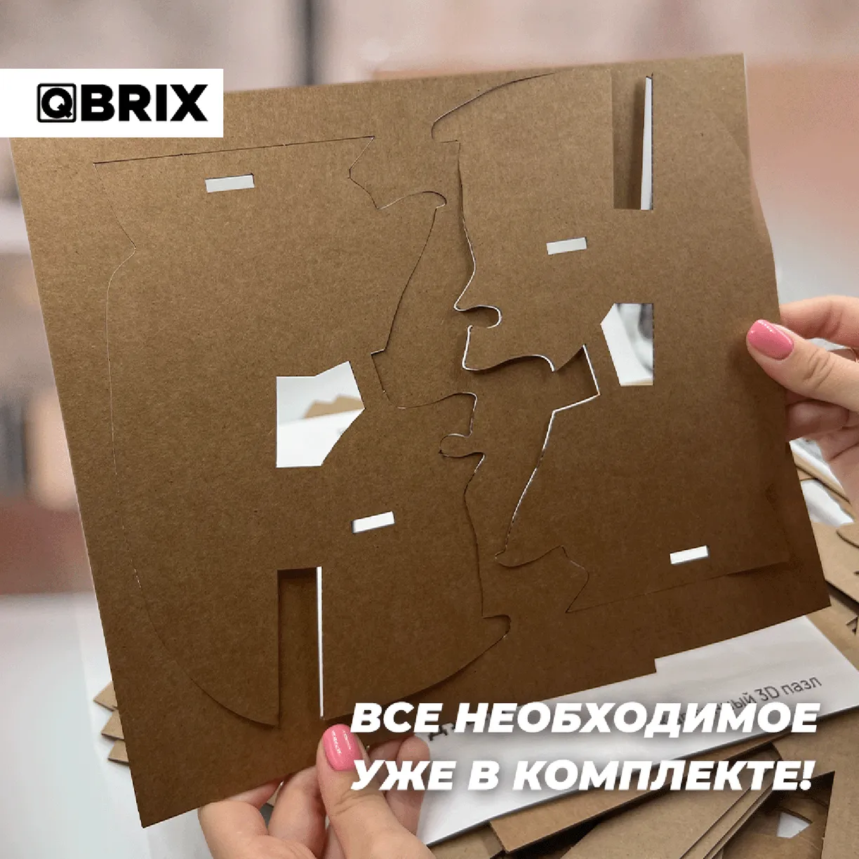 Картонный 3D конструктор Qbrix - Крик души