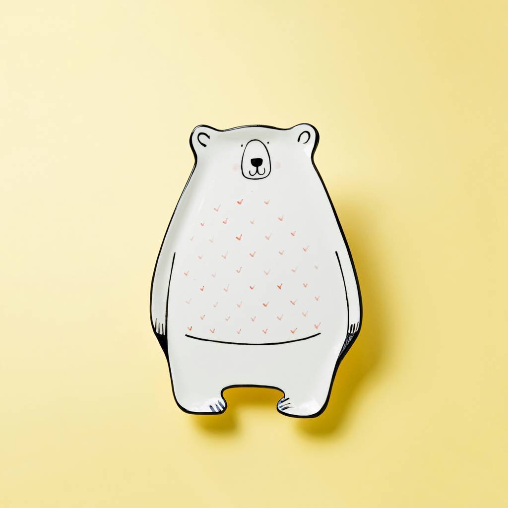 Тарелка Косолапый медведь (маленький)