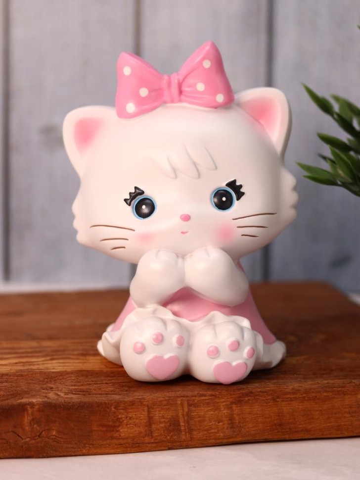 Копилка Milly Cat (pink) 18 см