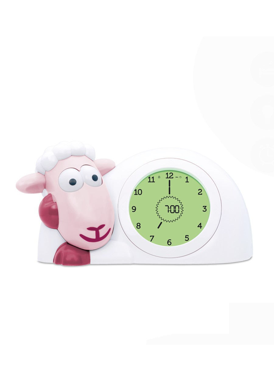 Часы-будильник Ягненок Сэм (розовый)