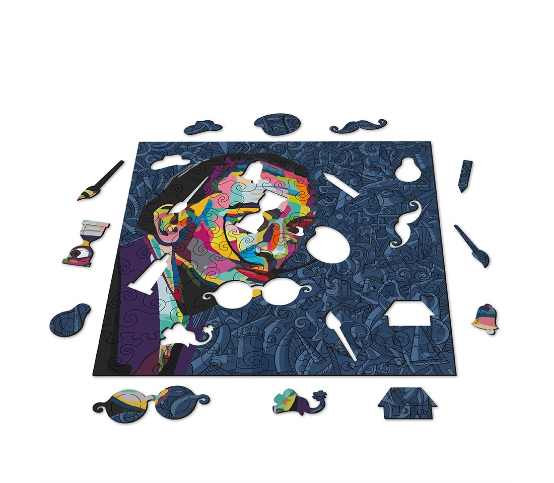 Деревянный пазл Поп-Арт Дали