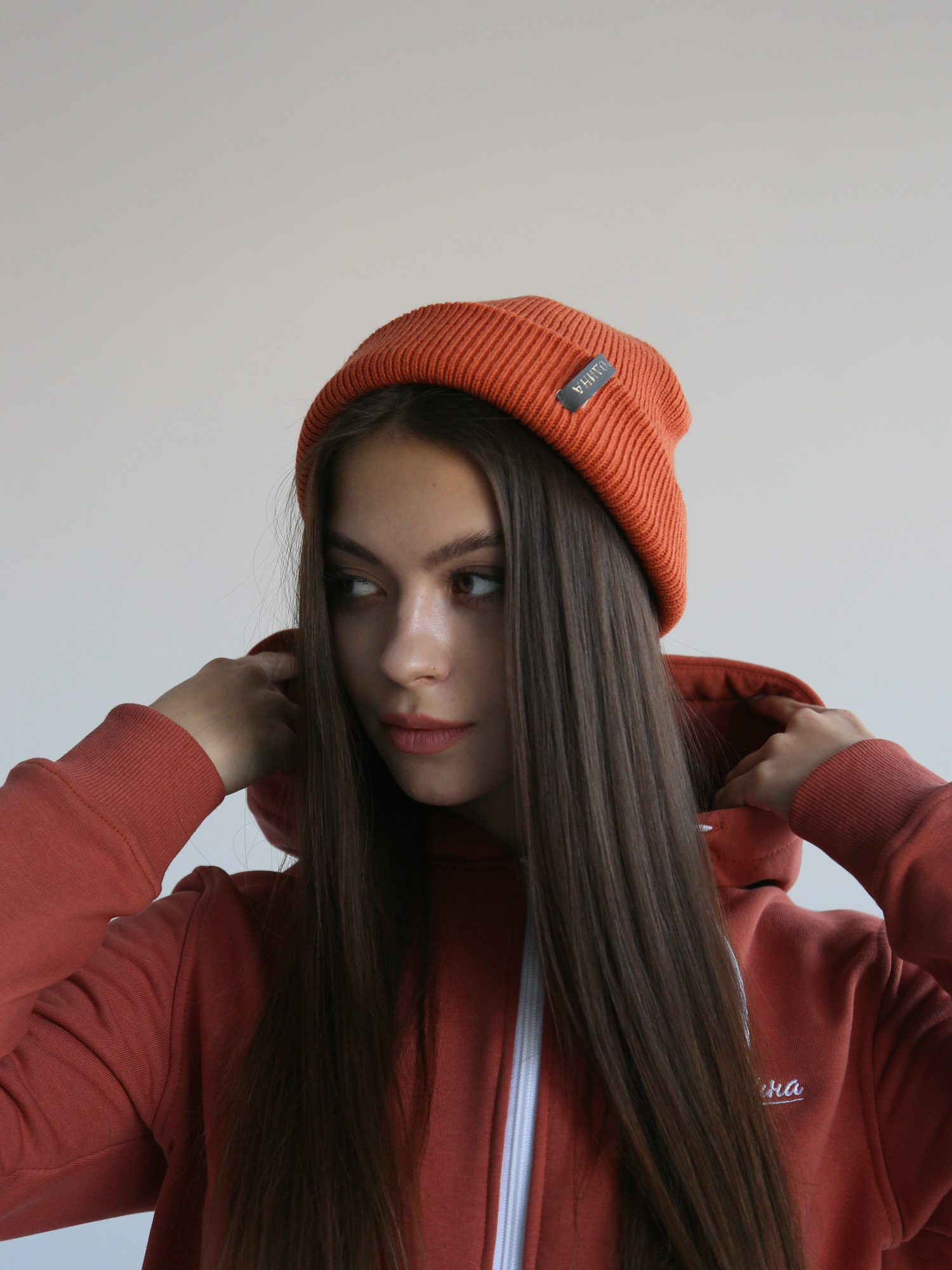 Шапка Родина Fat Beanie (Оранжевый)