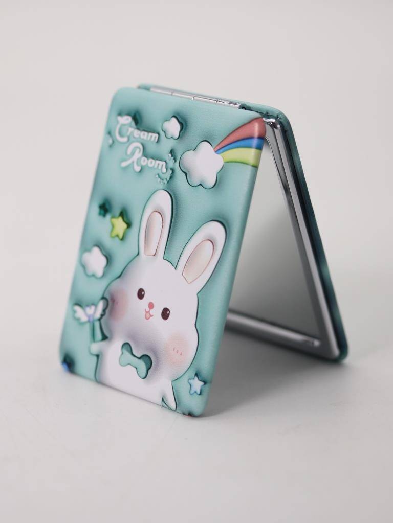 Зеркало Cartoon rabbit (green)