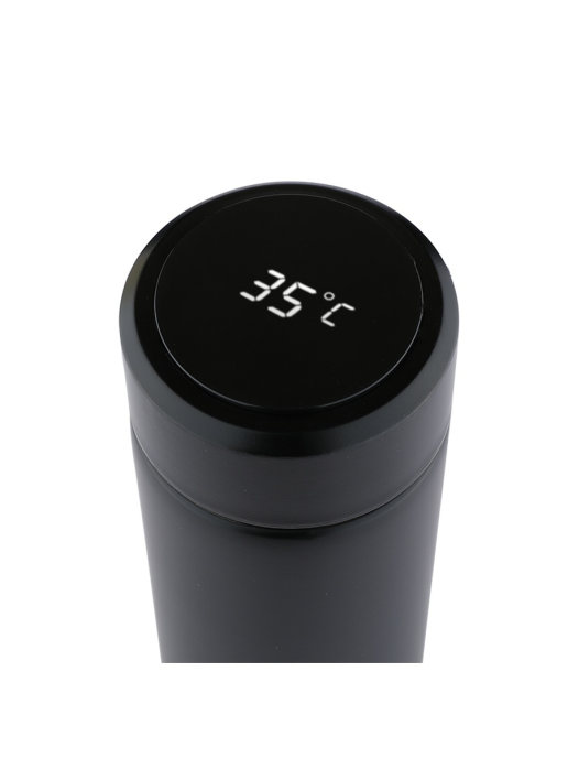 Термос NEO с индикатором температуры, 450 мл, чёрный
