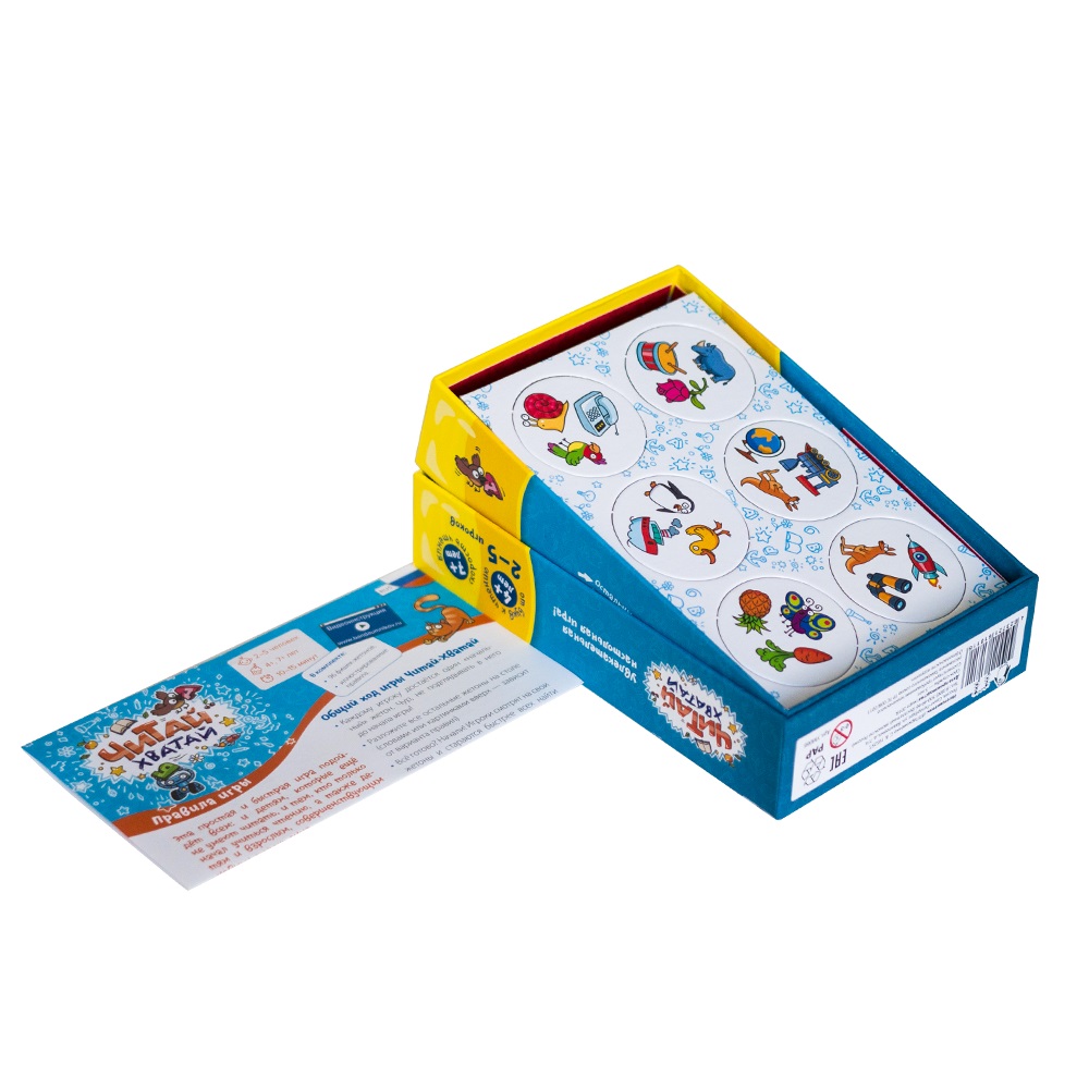 Настольная игра Читай-Хватай