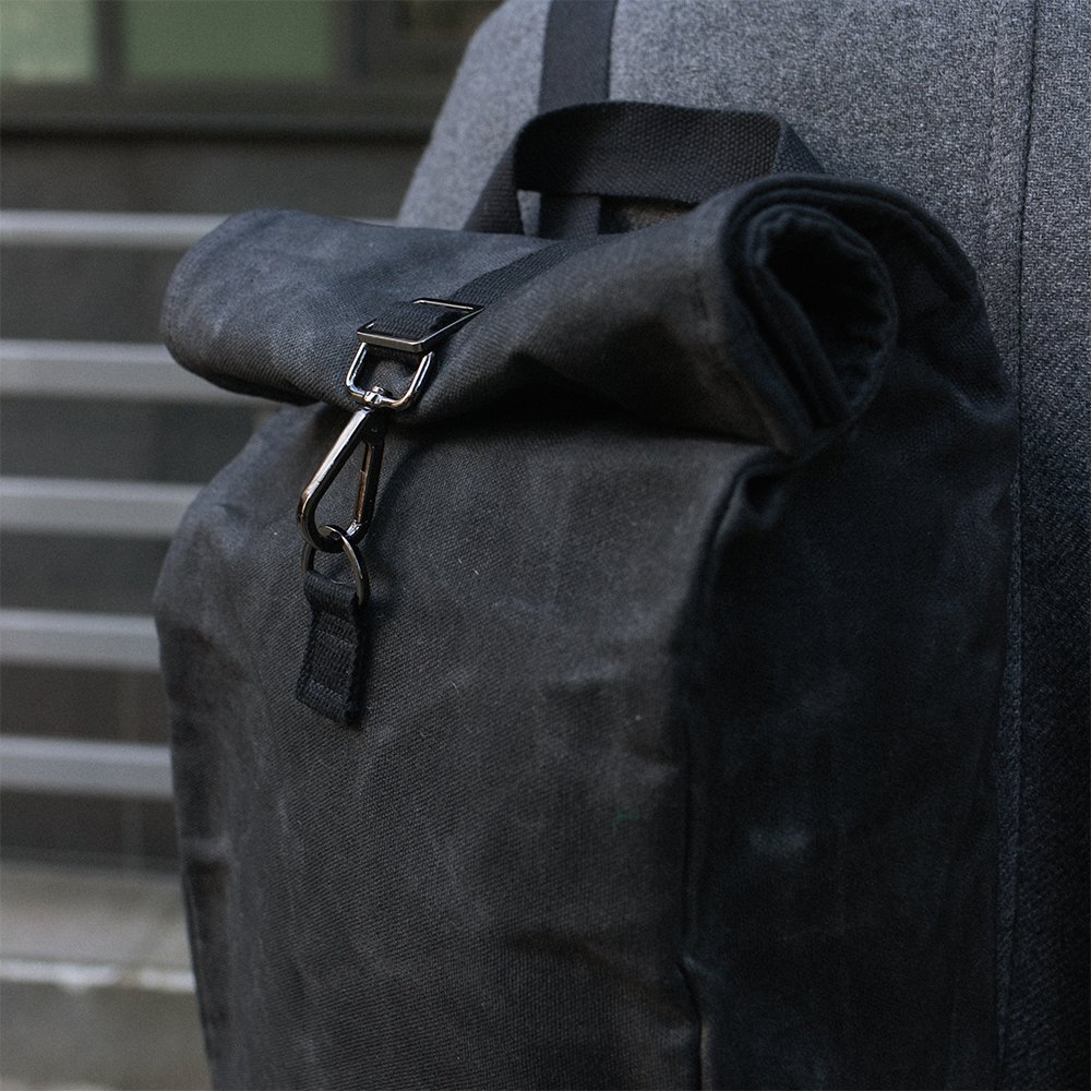 Рюкзак роллтоп Friend Function Mini (черный)