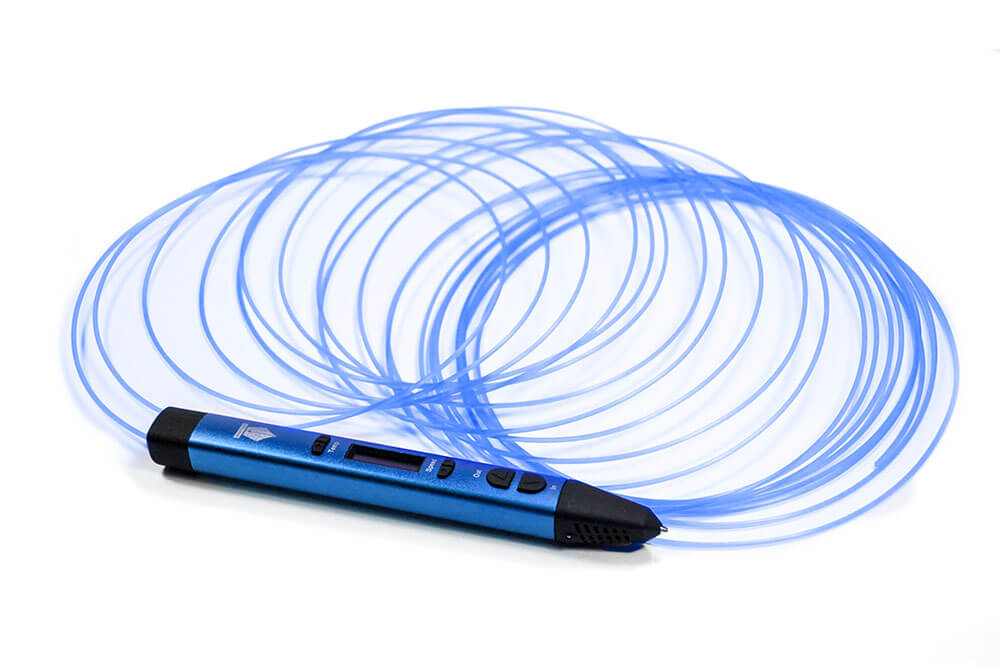 3D ручка Spider Pen Pro, сверкающая синий