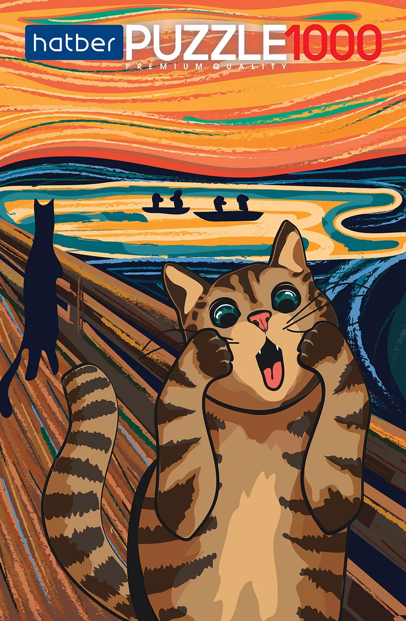 Пазл Кот Мунка, 1000 элементов