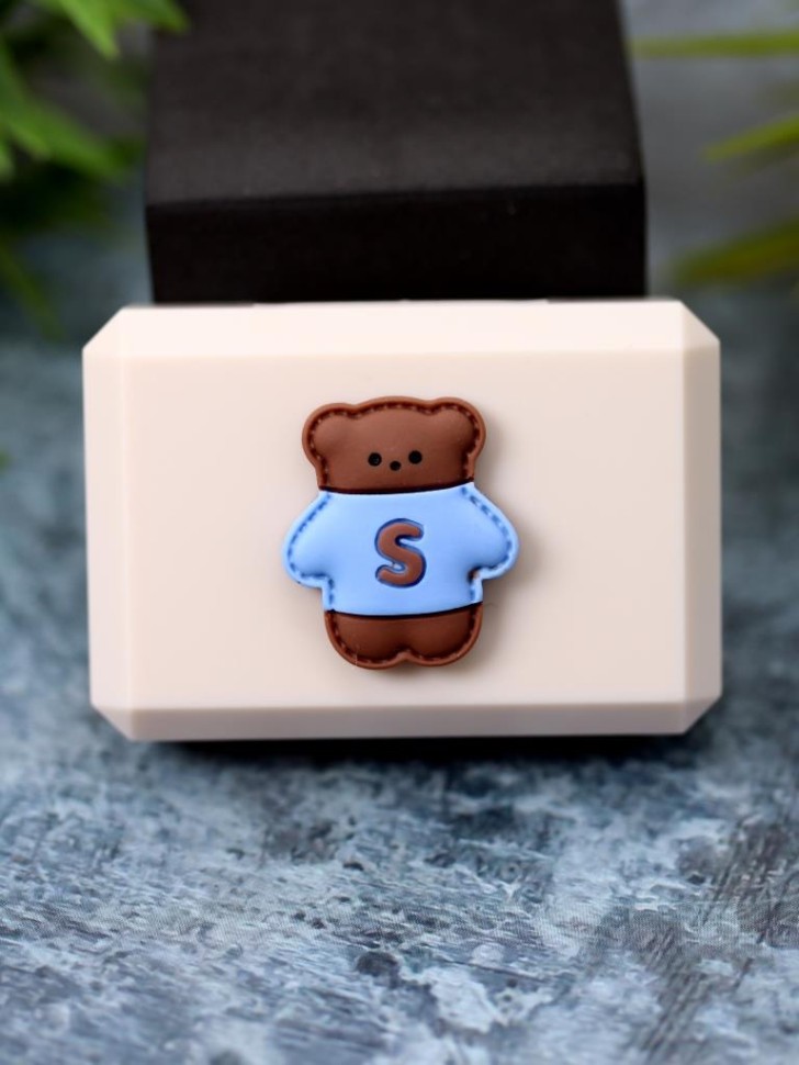 Контейнер для линз Nice bear (beige)