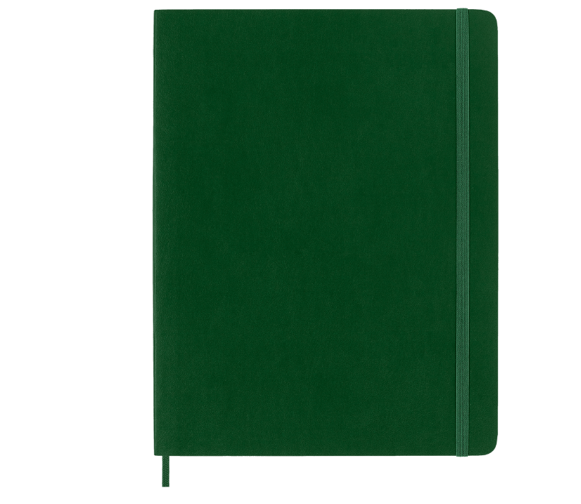 Записная книжка Classic Soft (в точку) XLarge зеленый