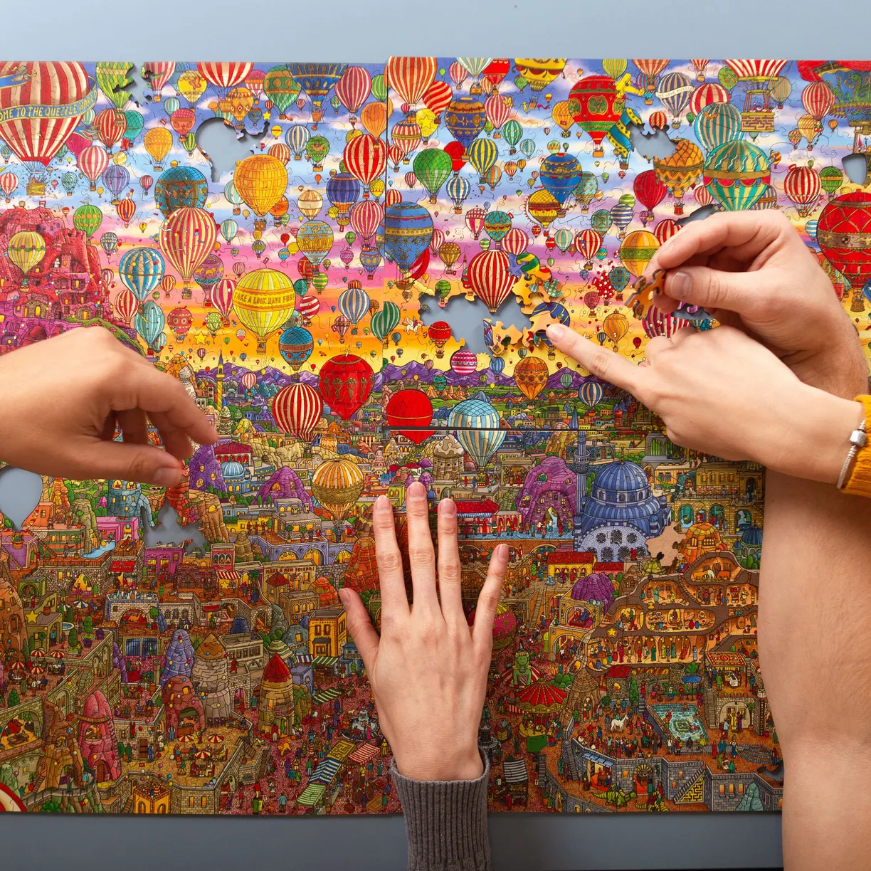 Деревянный пазл Quezzle Удивительная Каппадокия Часть 1