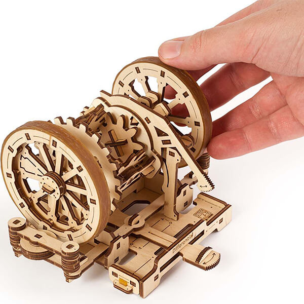 3D-пазл UGears Дифференциал STEM