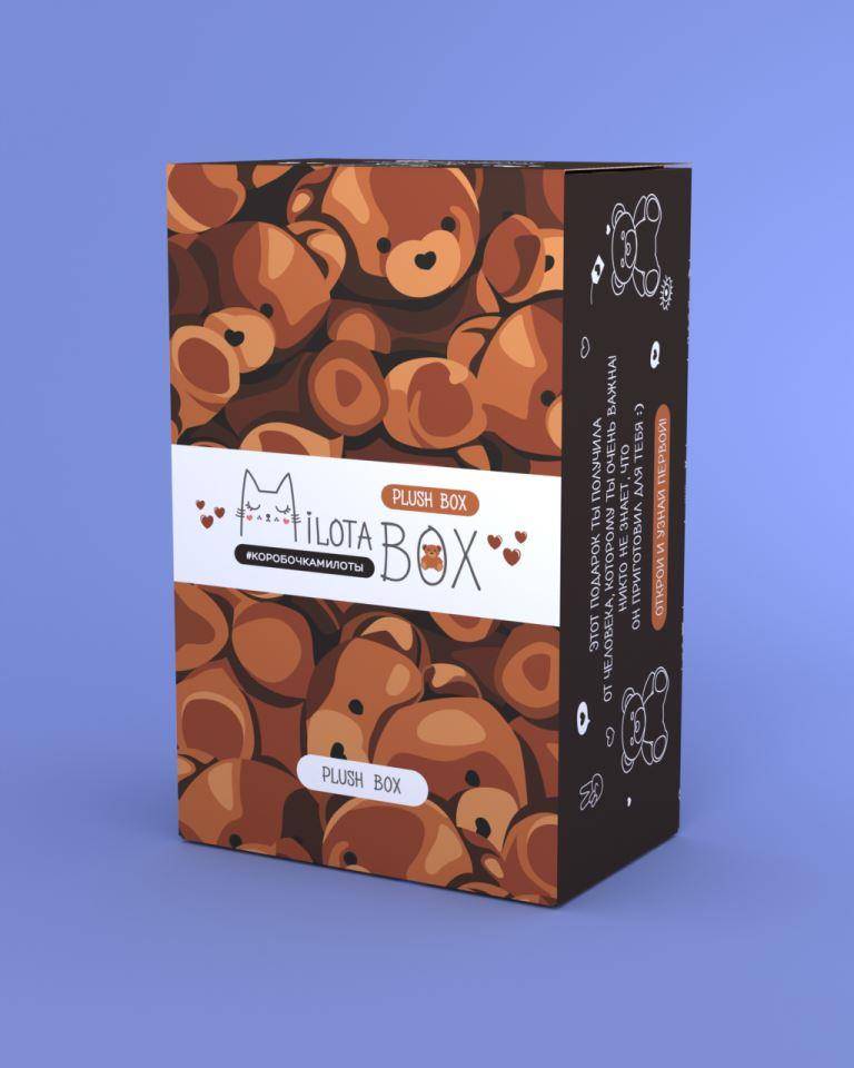 Подарочный бокс MilotaBox mini Plush Box