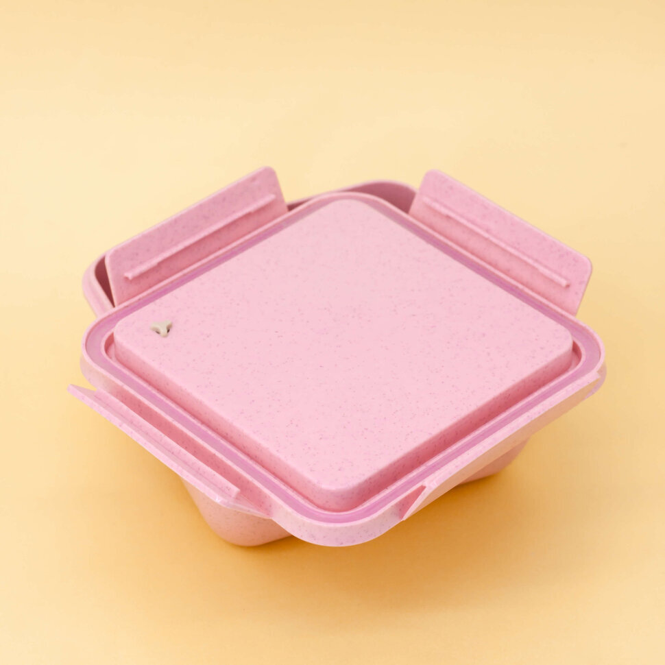Ланчбокс Square (pink)