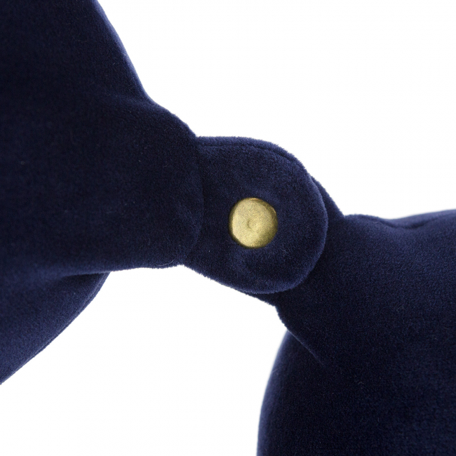 Подушка для путешествий Однотонная (синяя)