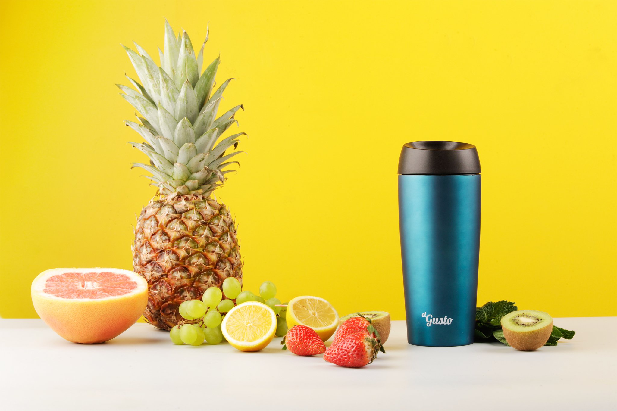 Термокружка Grano синяя