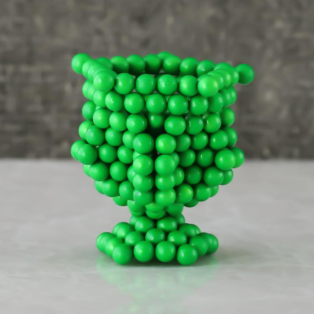 Магнитный куб Magnetic Cube светящийся в темноте, 216 шариков, 5 мм