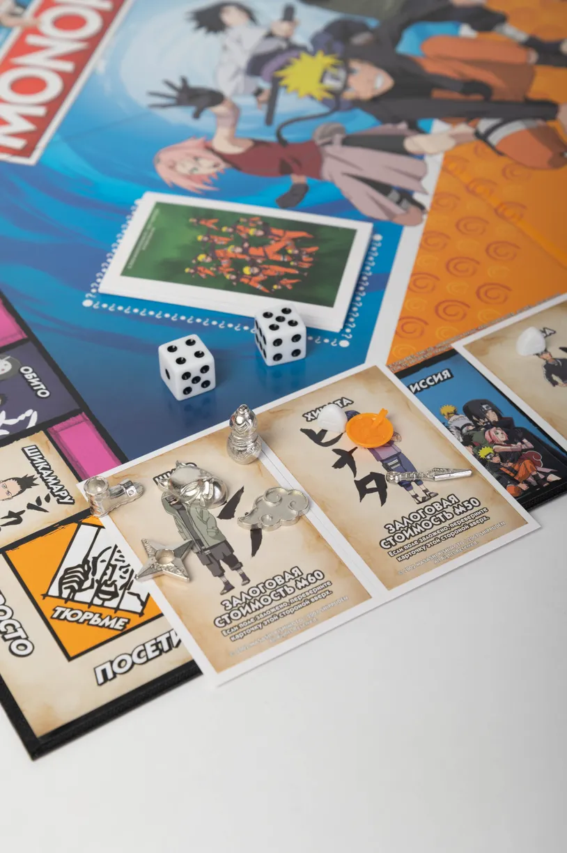 Настольная игра Монополия Наруто