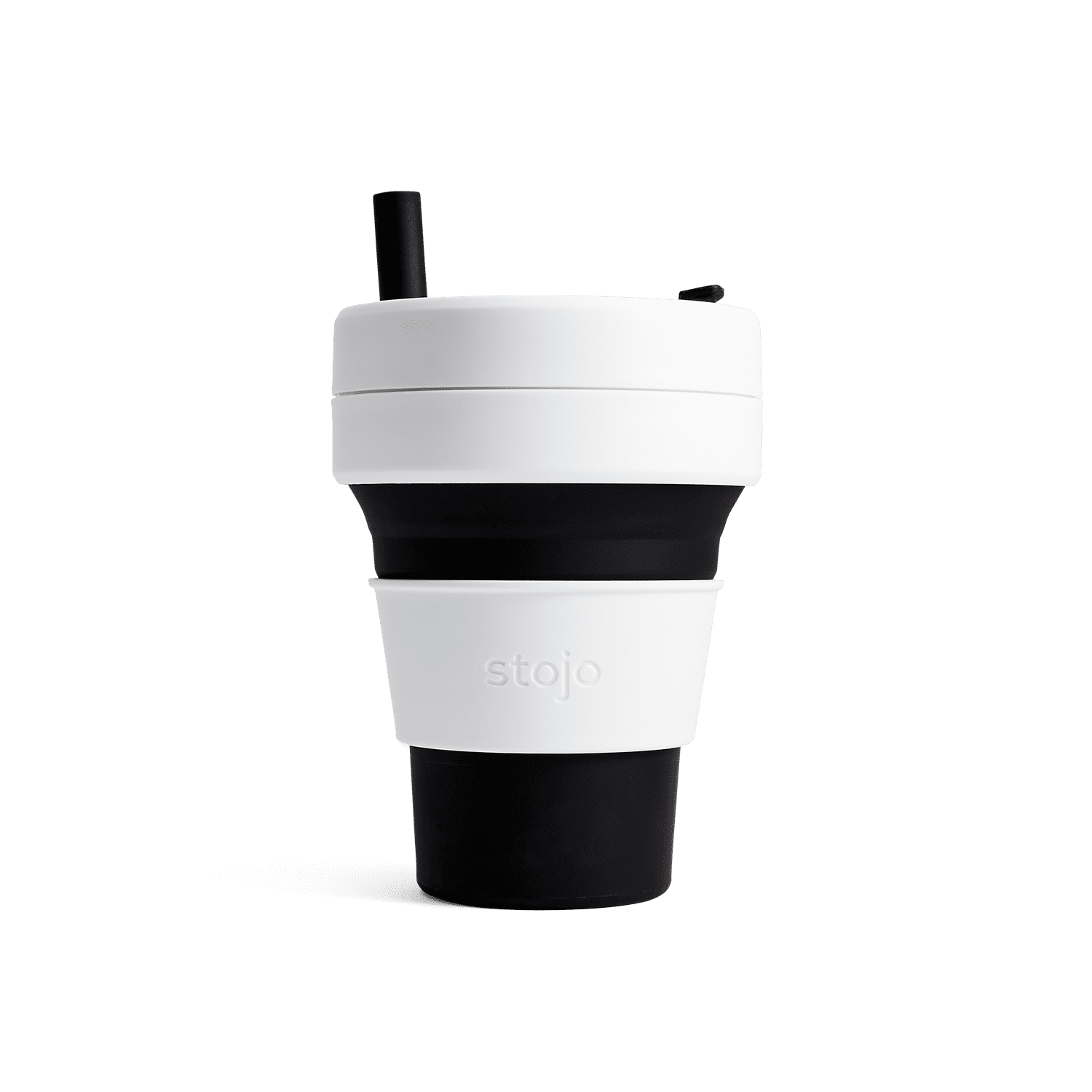 Кружка складная Stojo S2-BLK, 470 мл.
