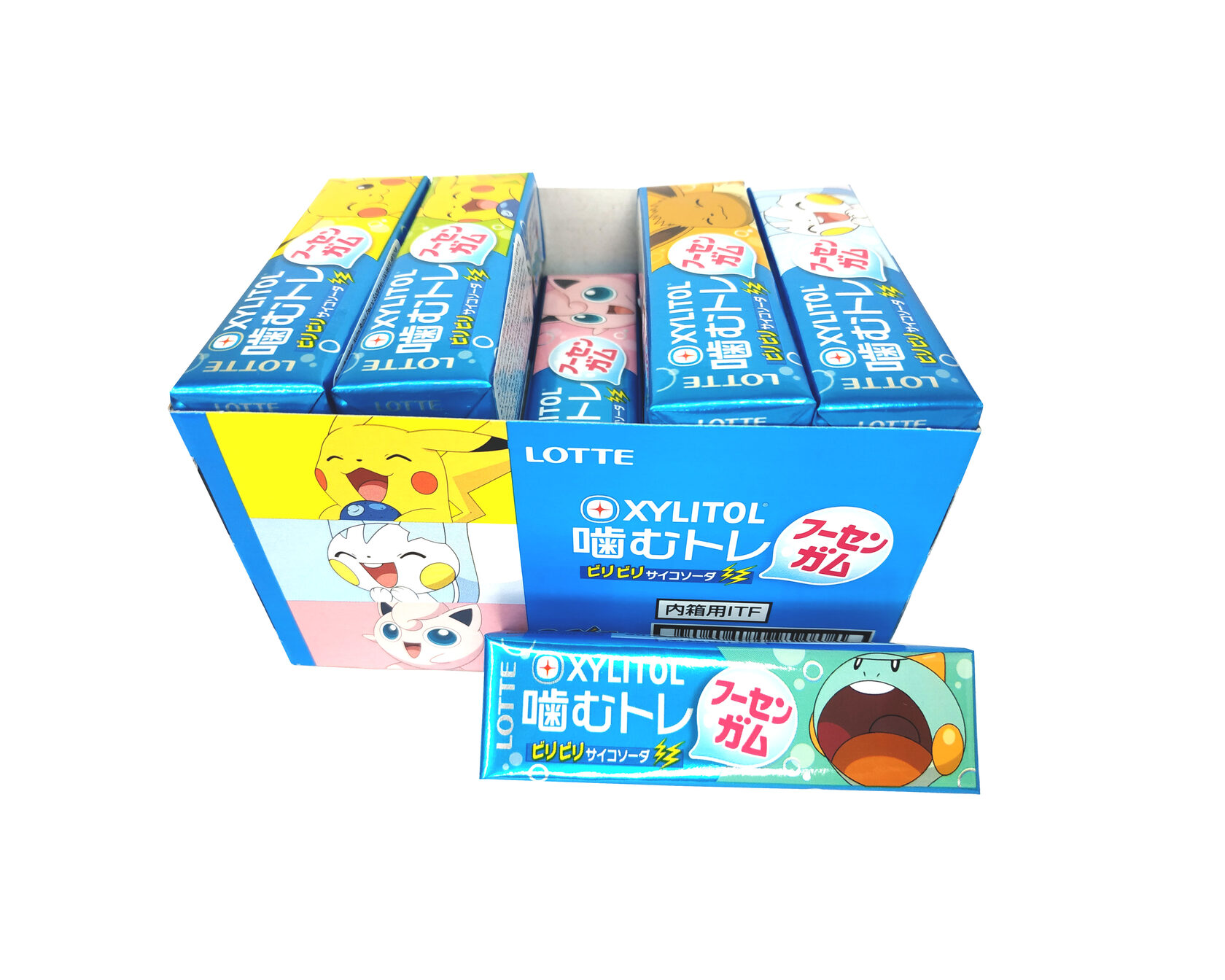 Жевательная резинка Xylitol Pokemon Bilibili Psycho