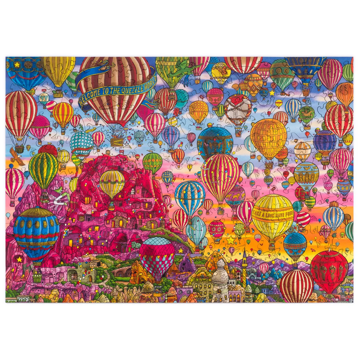 Деревянный пазл Quezzle Удивительная Каппадокия Часть 1