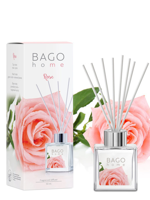 Ароматический мини-диффузор Роза 50 мл