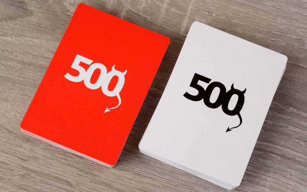 500 злобных карт. Дополнение. Еще 200 карт (красные)