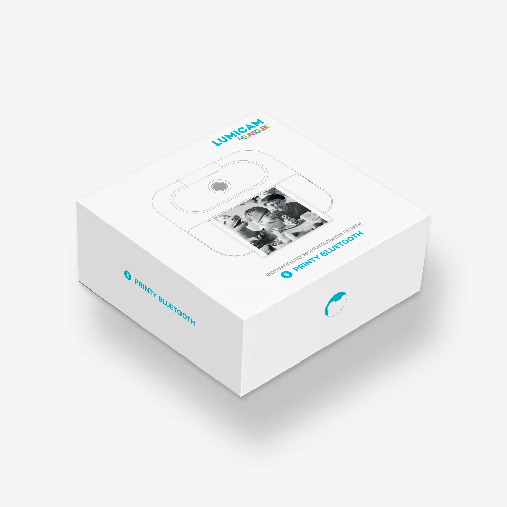 Фотоаппарат моментальной печати с Bluetooth LUMICAM DK05 Printy space
