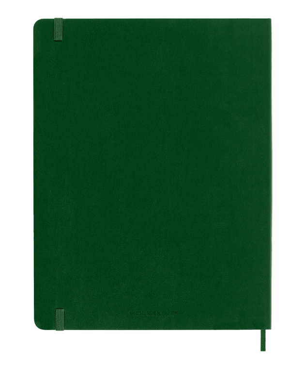 Записная книжка Classic Soft (в точку) XLarge зеленый