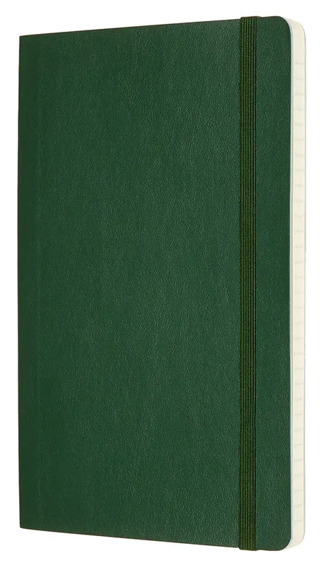 Записная книжка Classic Soft (в линейку) Large зеленый